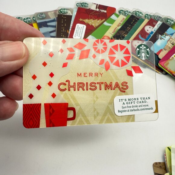 Starbucks Cards 2004 to 2013 Mostly Original Logo - Excellent - Lot of 48 - Picture 9 of 11